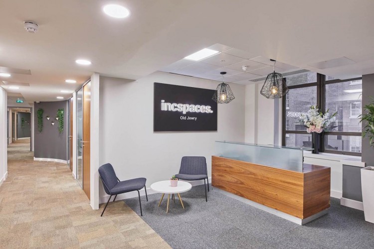 Incspaces. Professional serviced office reception service on hand to help clients with running their business including SME's and Corporates at the Old Jewry.